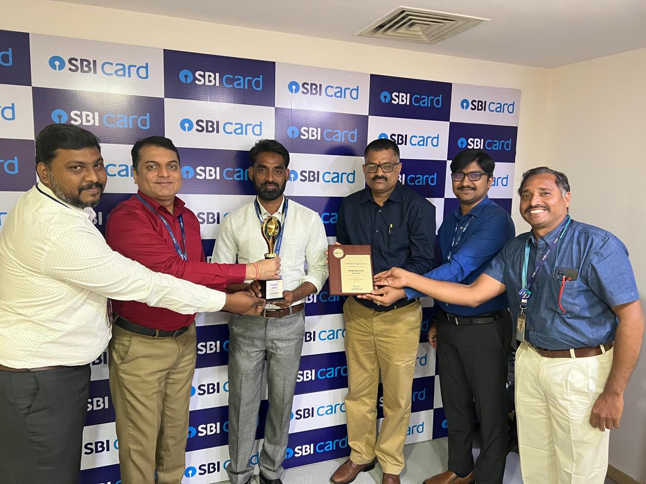 SBI Cards Silver Performers award ceremony